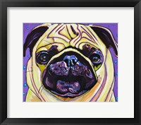 Purple Pug Fine Art Print