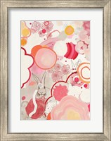 Funny Bunnies Come To The Party Fine Art Print
