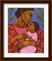African Mother and Baby Fine Art Print