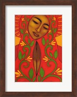 Red Madonna Fine Art Print