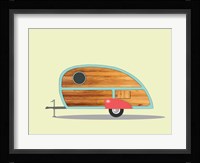Teardrop Camper Fine Art Print