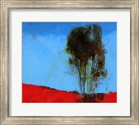 Cyan and Red Fine Art Print