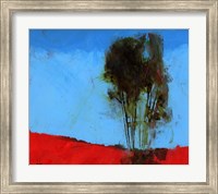 Cyan and Red Fine Art Print