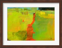 Orange Path Fine Art Print