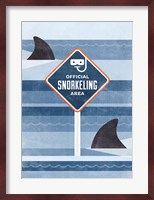 Official Snorkeling Area Fine Art Print