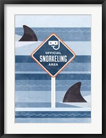 Official Snorkeling Area Fine Art Print