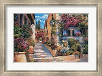 Riviera Stairs Fine Art Print