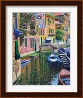 Romantic Canal Fine Art Print