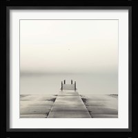 Pier and Seagull Fine Art Print