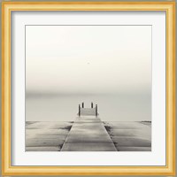 Pier and Seagull Fine Art Print