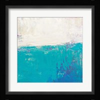 Aqua White Fine Art Print