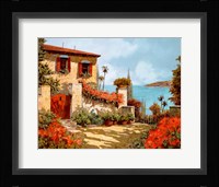 Il Giardino Rosso Fine Art Print