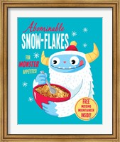Abominable Snowflakes Fine Art Print