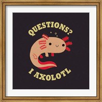 Axolotl Questions Fine Art Print