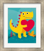 Dino Love Fine Art Print
