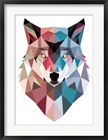 Geo Wolf Fine Art Print