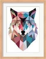 Geo Wolf Fine Art Print