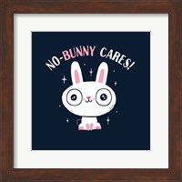 No Bunny Cares Fine Art Print