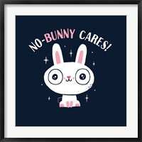 No Bunny Cares Fine Art Print