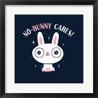 No Bunny Cares Fine Art Print
