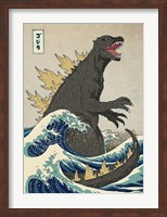 The Great Monster off Kanagawa Fine Art Print