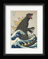 The Great Monster off Kanagawa Fine Art Print