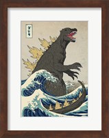 The Great Monster off Kanagawa Fine Art Print