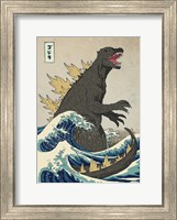 The Great Monster off Kanagawa Fine Art Print