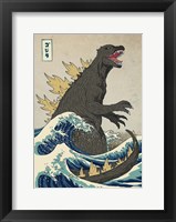 The Great Monster off Kanagawa Fine Art Print