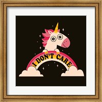 Unicorn Don't Care Fine Art Print