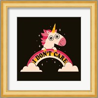 Unicorn Don't Care Fine Art Print