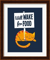 Will Wake for Food Fine Art Print
