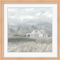 Country Meadow Farmhouse Neutral Fine Art Print