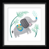 Playful Pals -Elephant Framed Print