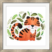 Safari Cuties Tiger Fine Art Print
