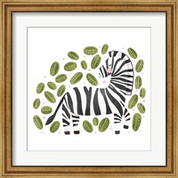 Safari Cuties Zebra Fine Art Print