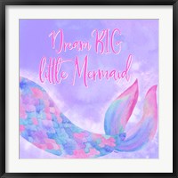Mermaid Life I Pink/Purple Fine Art Print
