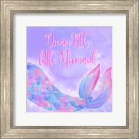 Mermaid Life I Pink/Purple Fine Art Print