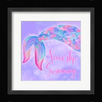 Mermaid Life II Pink/Purple Fine Art Print