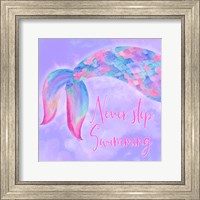 Mermaid Life II Pink/Purple Fine Art Print