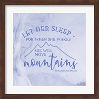 Girl Inspired- Move Mountains Fine Art Print