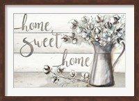 Farmhouse Cotton Home Sweet Home Fine Art Print