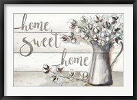 Farmhouse Cotton Home Sweet Home Fine Art Print