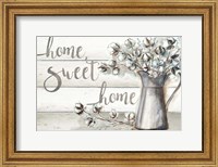 Farmhouse Cotton Home Sweet Home Fine Art Print