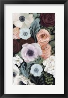 Floral Nocturne II Framed Print