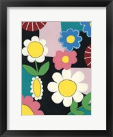 Vivid Blossoms I Framed Print