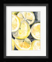 Lemon Slices I Framed Print