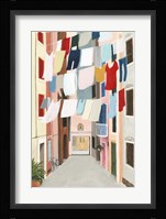 Laundry Day II Framed Print