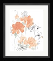 Blush Peonies I Framed Print