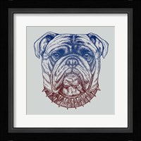 Gritty Bulldog Fine Art Print